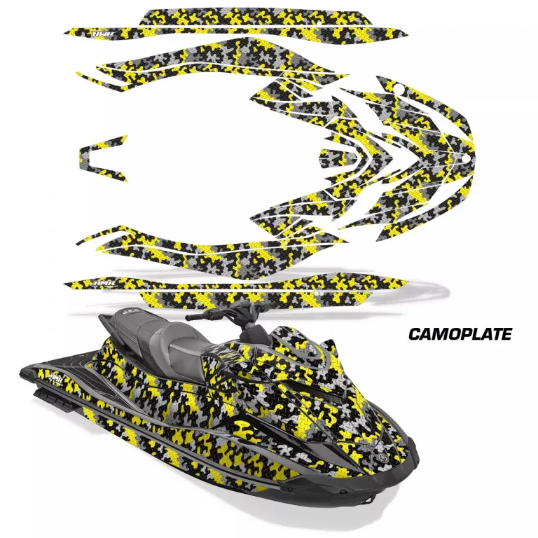 Camoplate Yellow for Yamaha WaveRunner GP 1800R 21-23