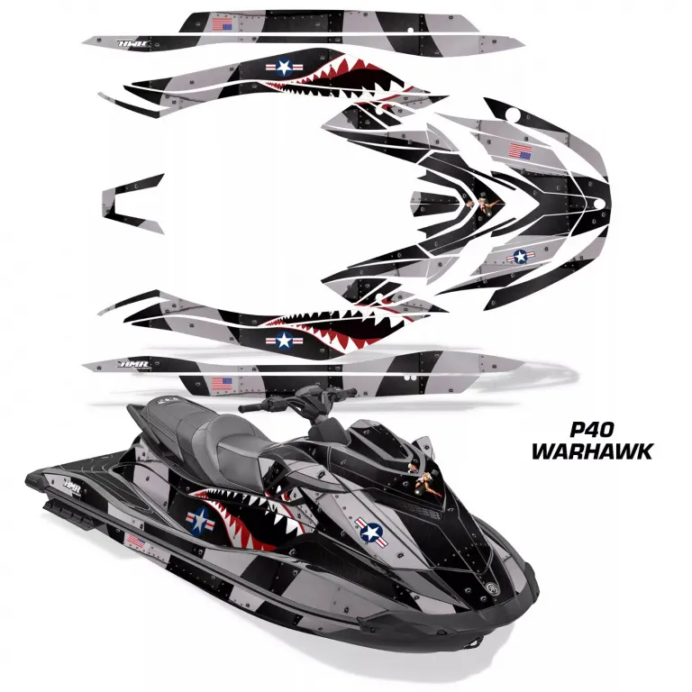 P40-Warhawk Black for Yamaha WaveRunner GP 1800R 21-23