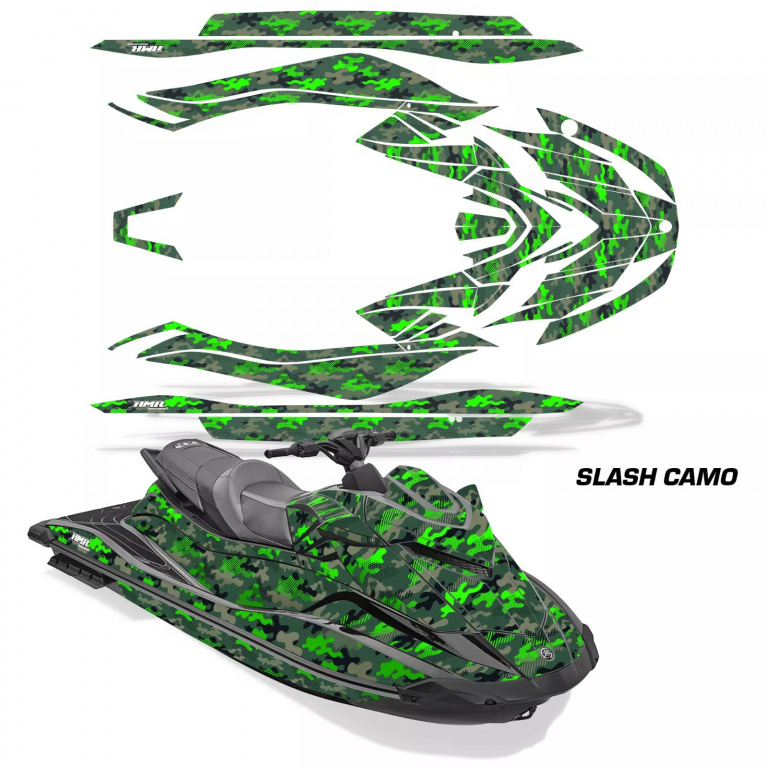 Slash Camo Green for Yamaha WaveRunner GP 1800R 21-23