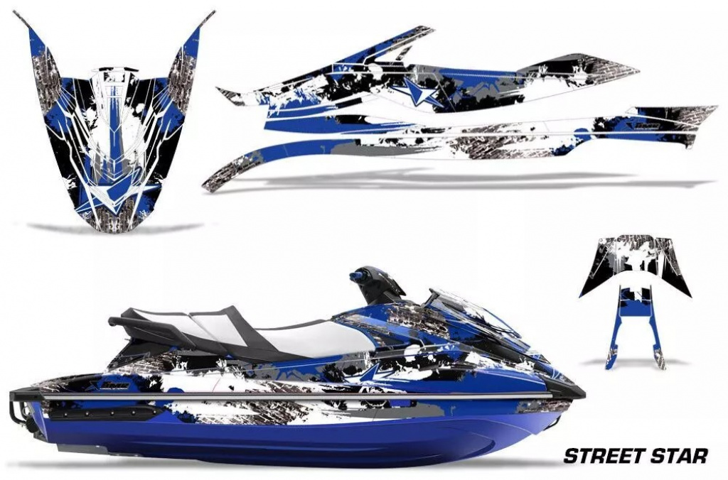 Street Star Blau für Yamaha WaveRunner GP 1800 17-20