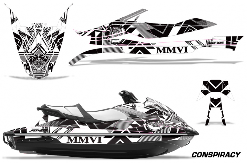 Conspiracy Weiß für Yamaha WaveRunner GP 1800 17-20