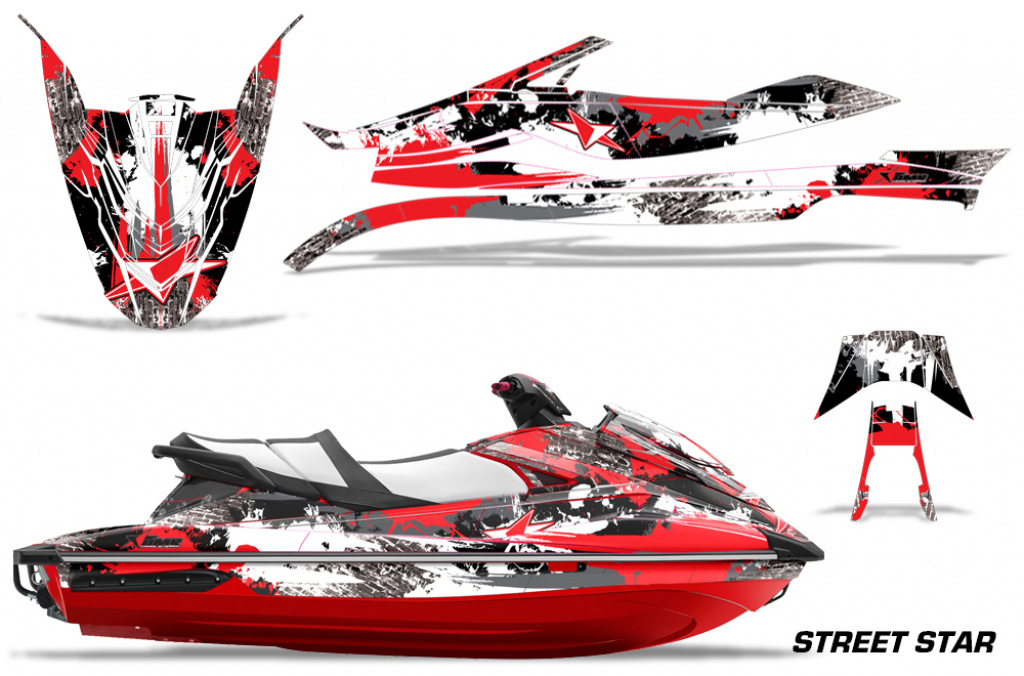 Street Star Rot für Yamaha WaveRunner GP 1800 17-20