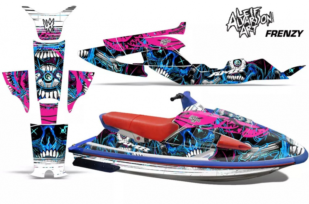 Frenzy Blau für Yamaha Wave Raider 1994-1996
