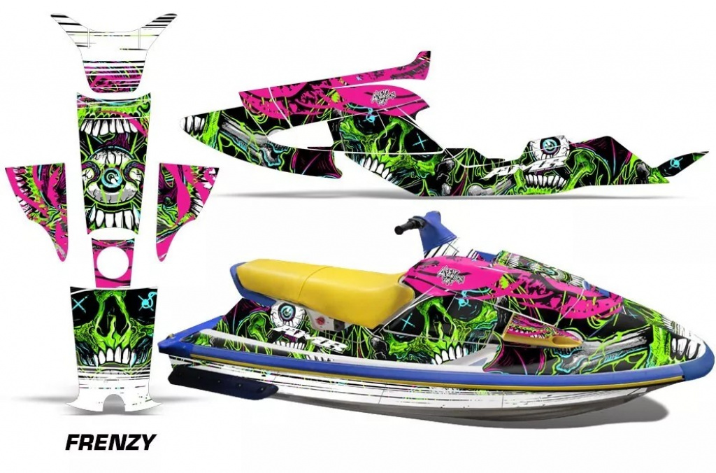 Frenzy Grün für Yamaha Wave Raider 1994-1996