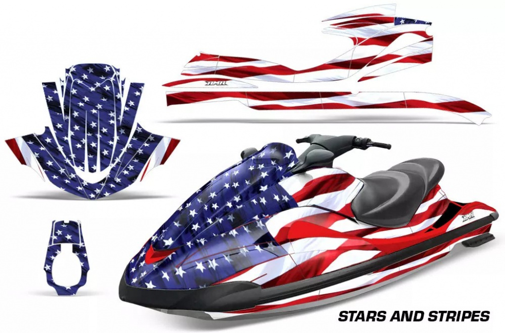 Stars and Stripes for Yamaha Wave Runner 2002-2005