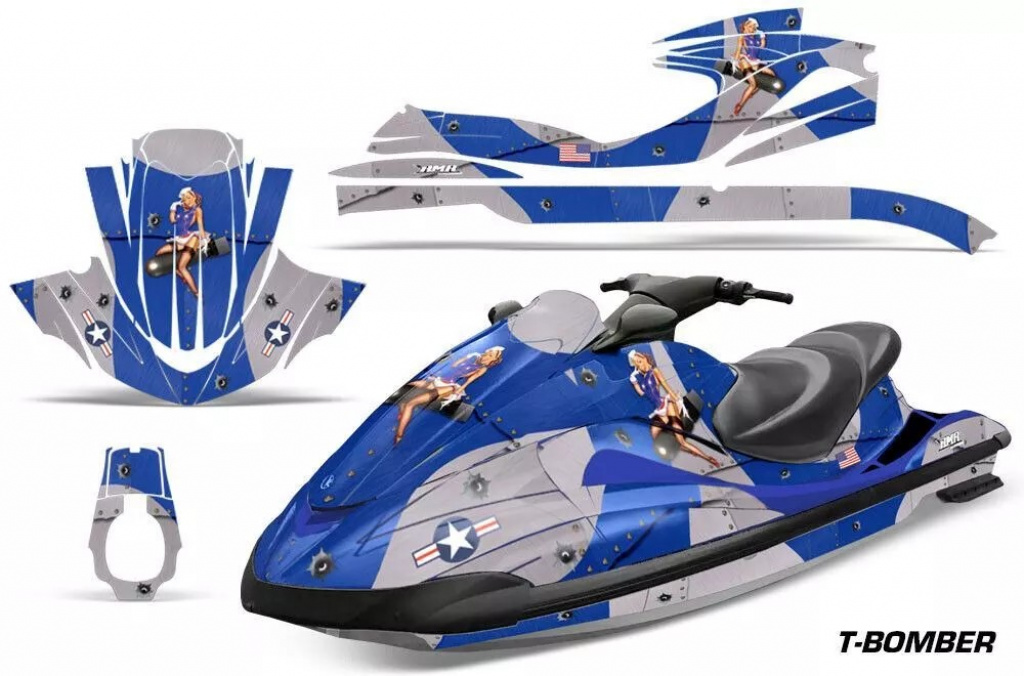 T-Bomber Blue for Yamaha Wave Runner 2002-2005