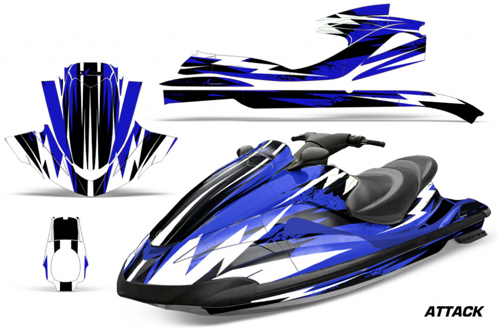Attack Blue for Yamaha Wave Runner 2002-2005