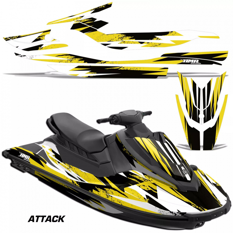 Attack Yellow for Yamaha Wave Runner EX Deluxe 17-20