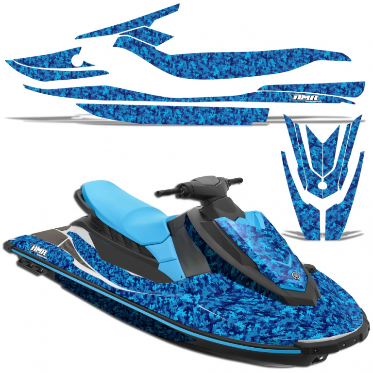 Digicamo Blue for Yamaha Wave Runner EX Deluxe 17-20