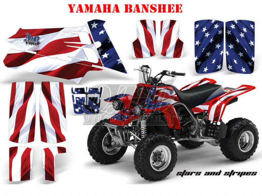 Stars and Stripes für Yamaha Banshee YFZ 350