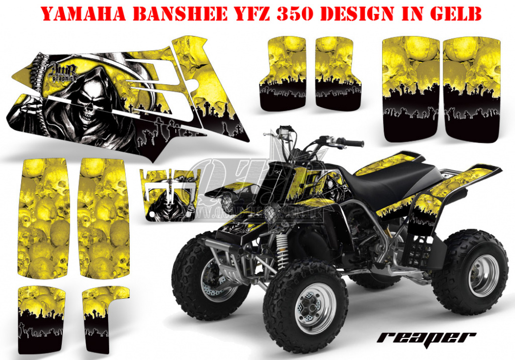 Reaper Gelb für Yamaha Banshee YFZ 350