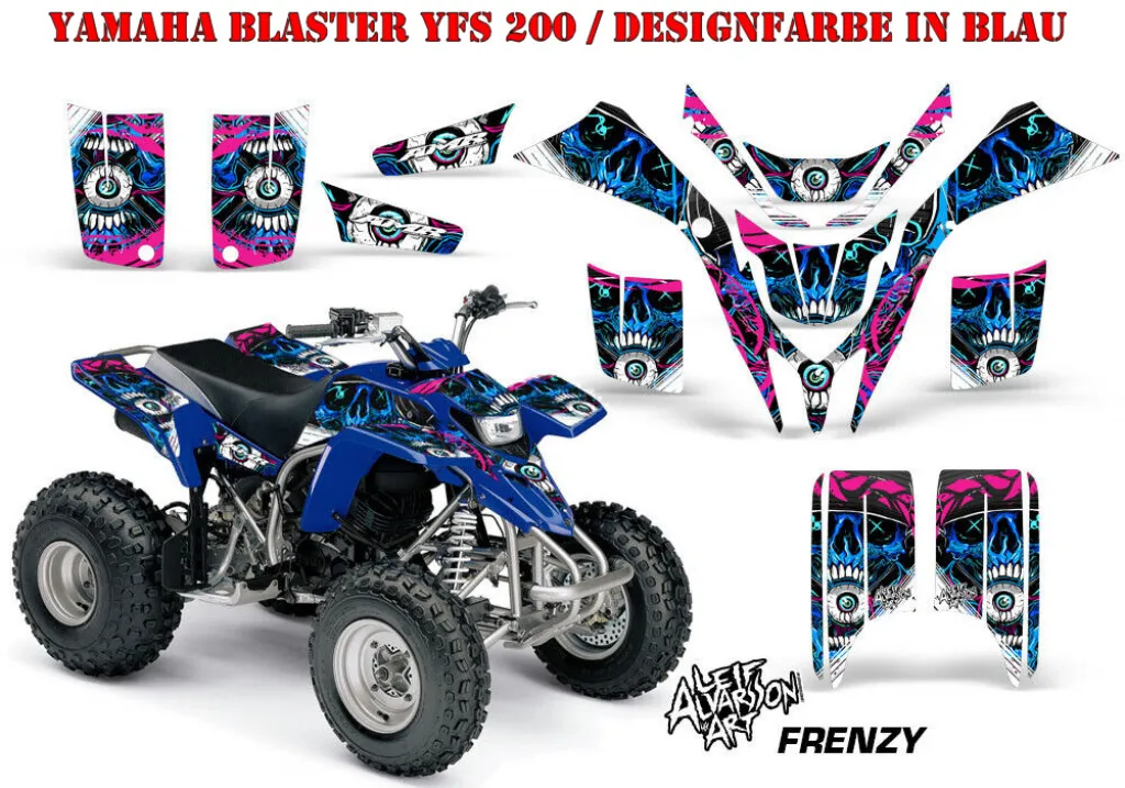Frenzy Blue for Yamaha Blaster YFS 200