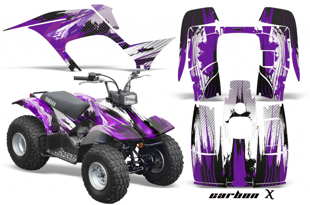 Carbon-X Lila für Yamaha Breeze 125 1989-2007