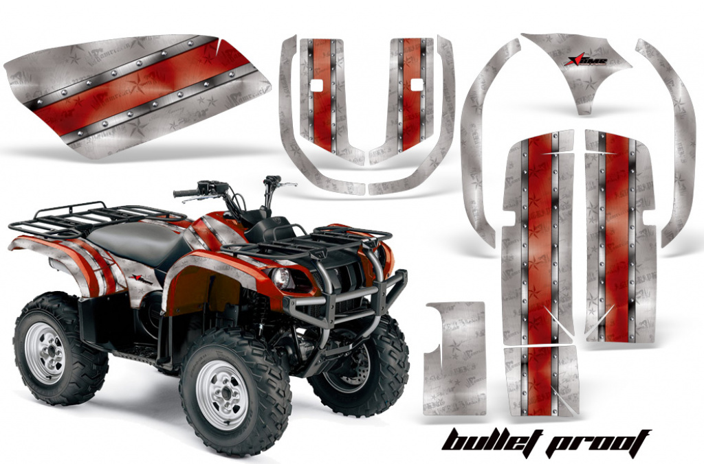 Bullet Proof Rot für Yamaha Grizzly 660
