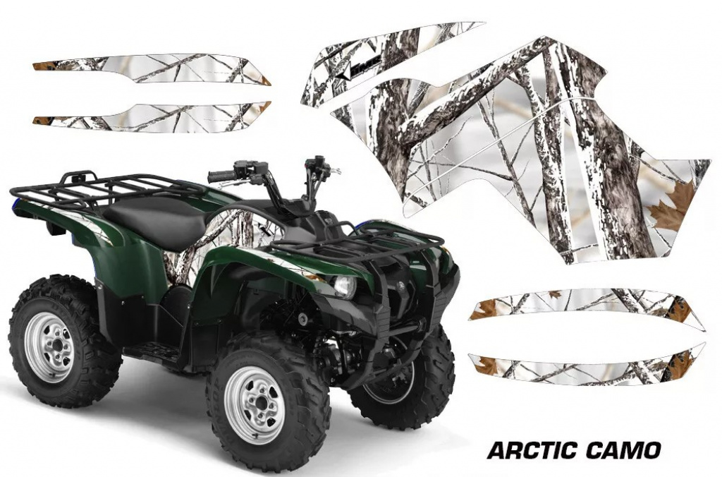 Arctic Camo für Yamaha Grizzly 700/550 2007-2014