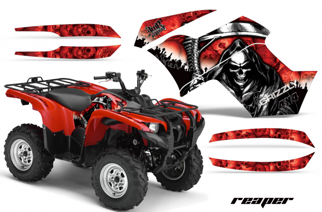 Reaper Rot für Yamaha Grizzly 700/550 2007-2014