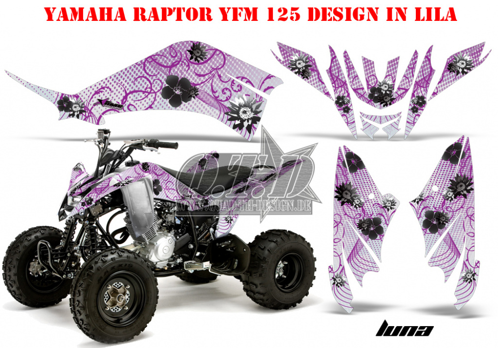 Luna Lila für Yamaha Raptor 125