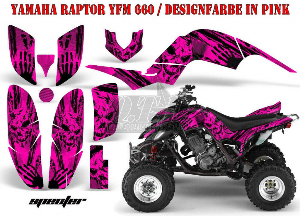 Specter Pink for Yamaha Raptor YFM 660