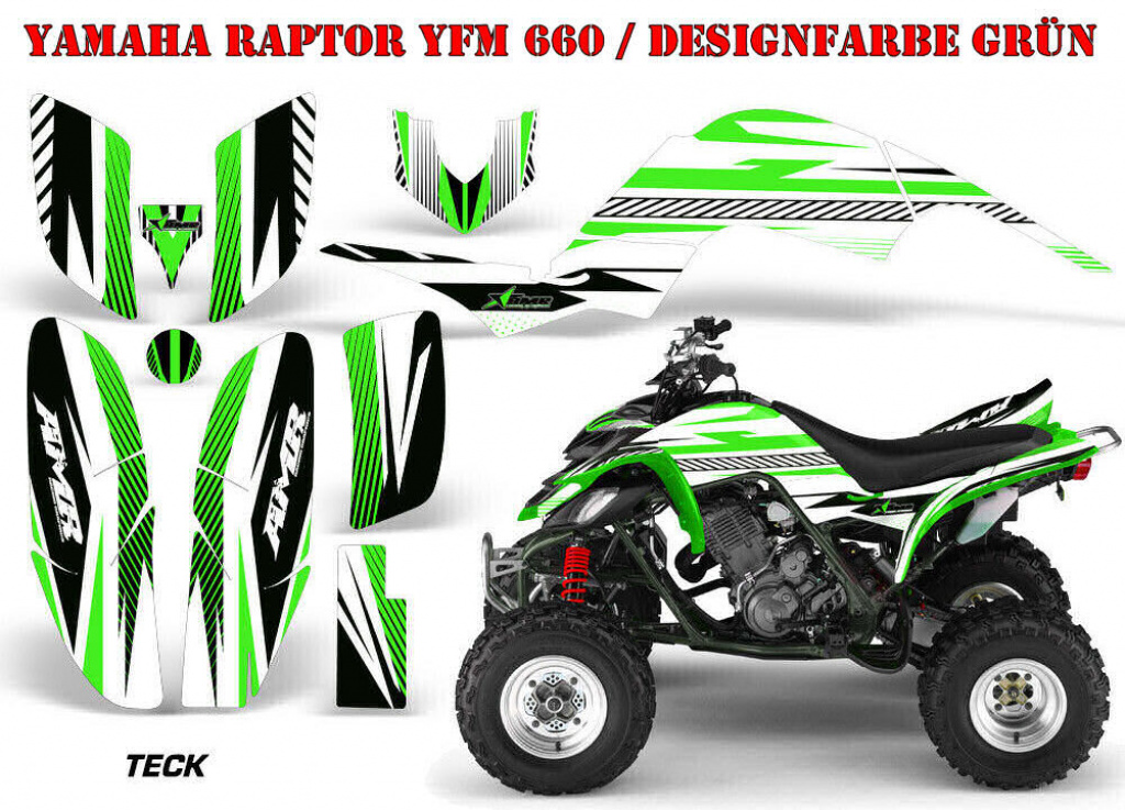 Teck Green for Yamaha Raptor YFM 660