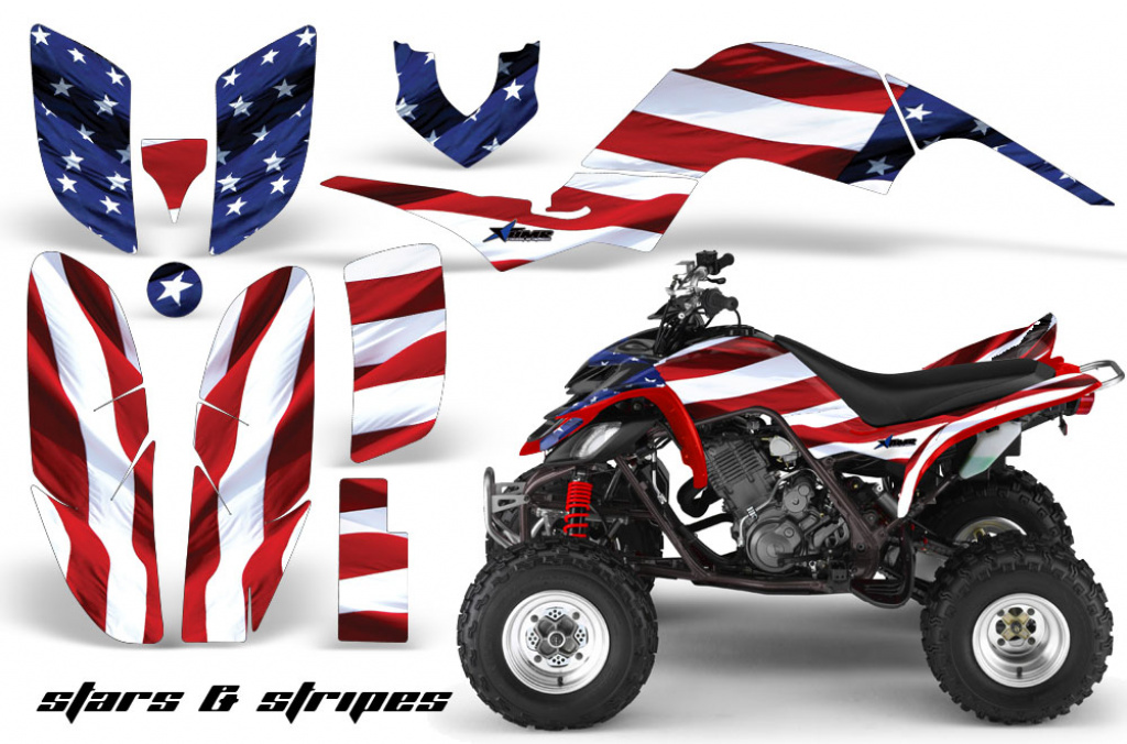 Stars and Stripes for Yamaha Raptor YFM 660