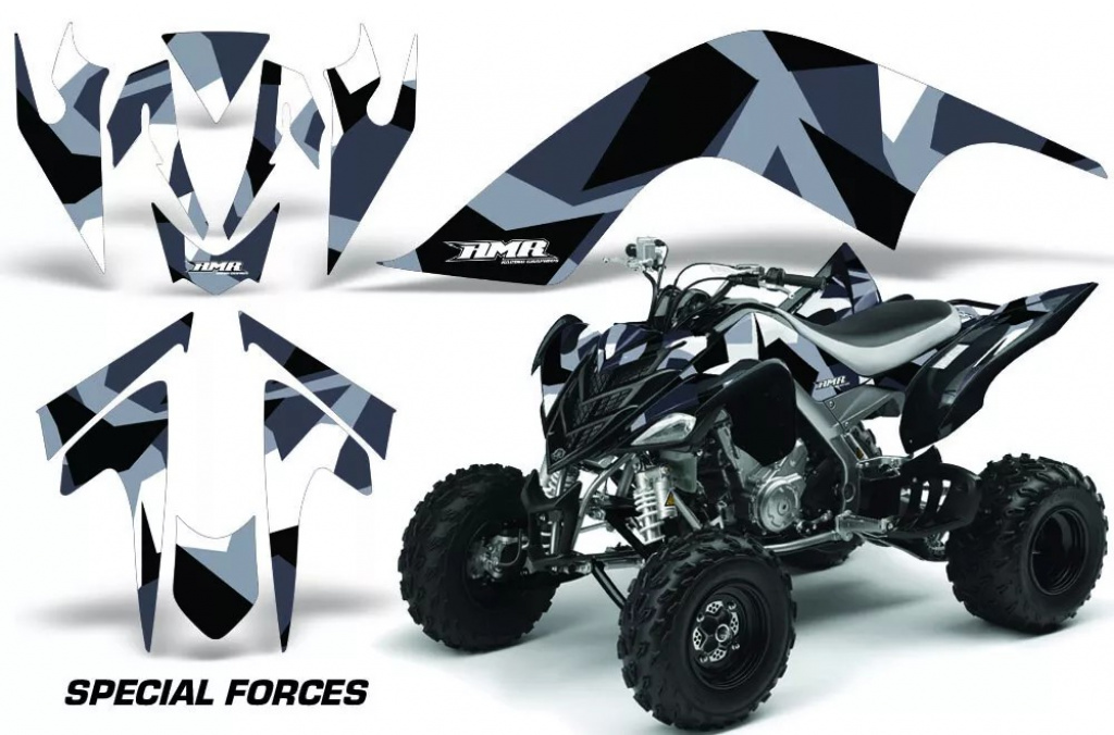 Special Forces Silber für Yamaha Raptor YFM 700 2006-2012