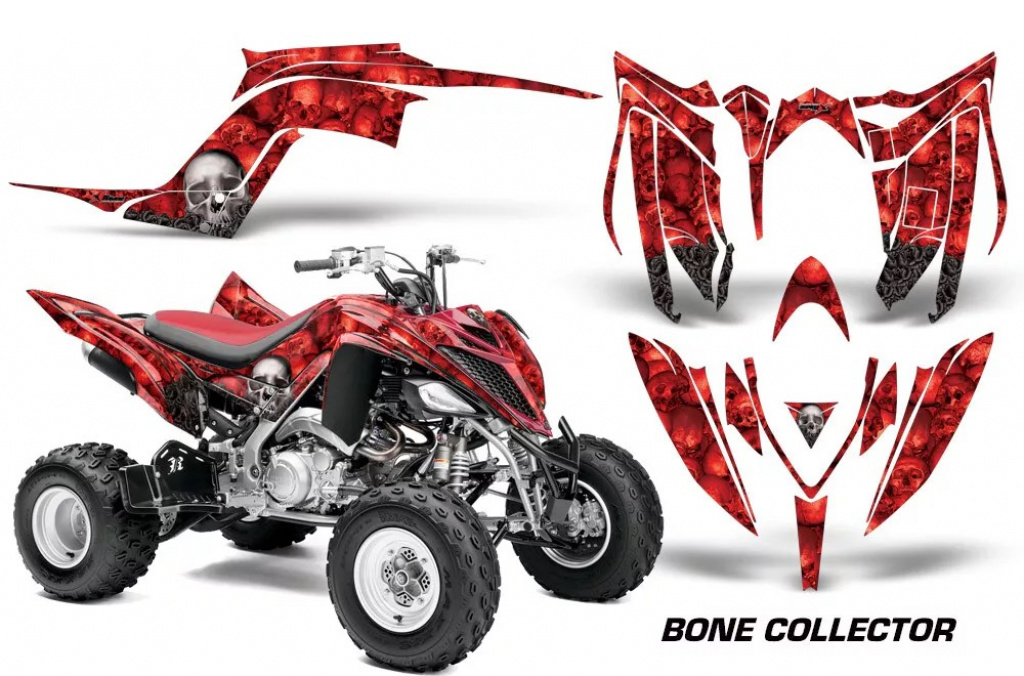 Bone Collector Rot für Yamaha Raptor YFM 700R 2013+