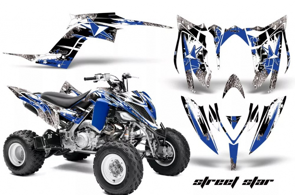 Street Star Blau für Yamaha Raptor YFM 700R 2013+