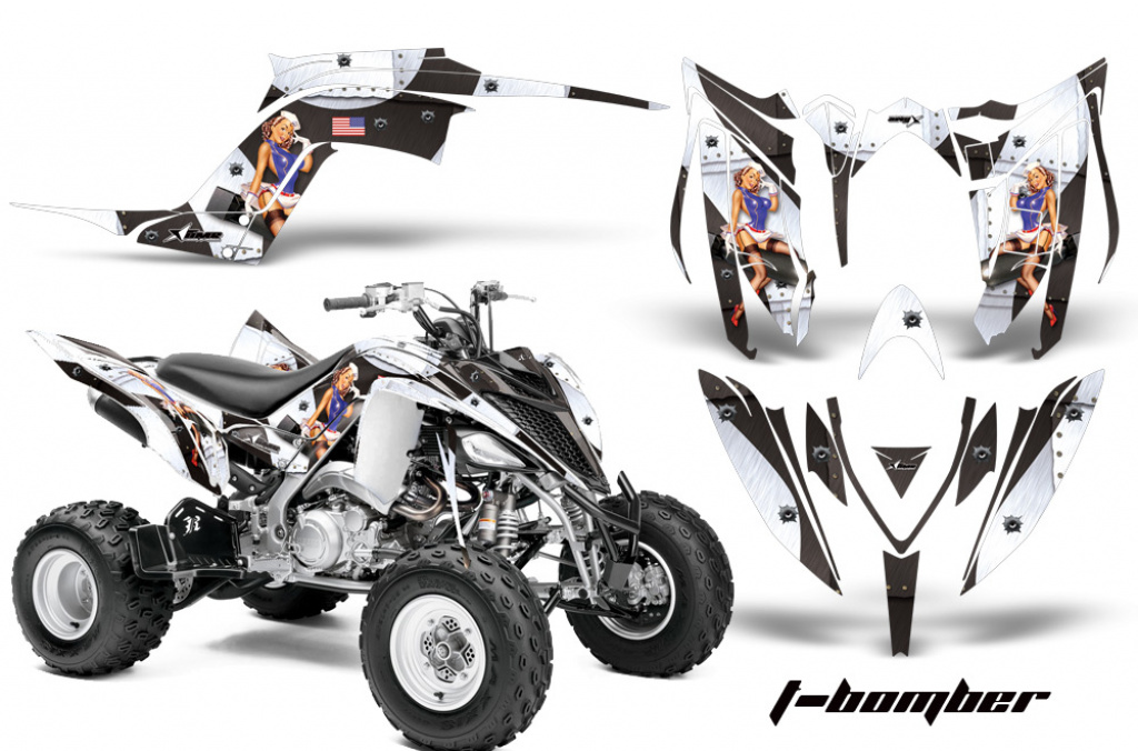 T-Bomber Schwarz für Yamaha Raptor YFM 700R 2013+