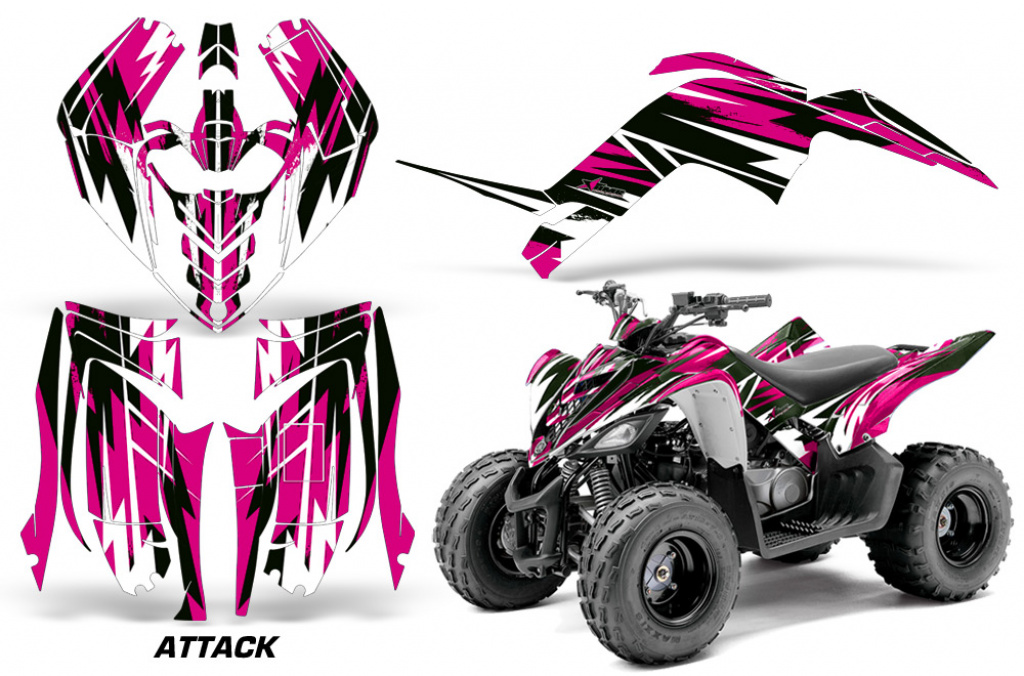 Attack Pink für Yamaha Raptor 90 2009-2015