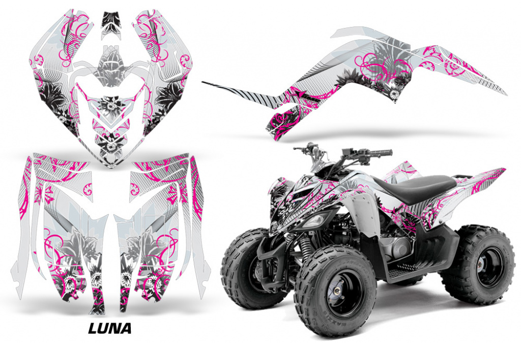 Luna Pink für Yamaha Raptor 90 2009-2015