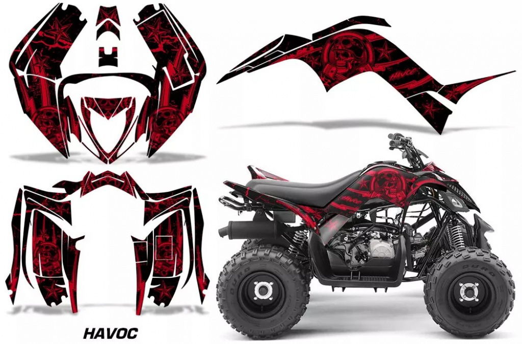 Havoc Rot für Yamaha Raptor 90 2016+