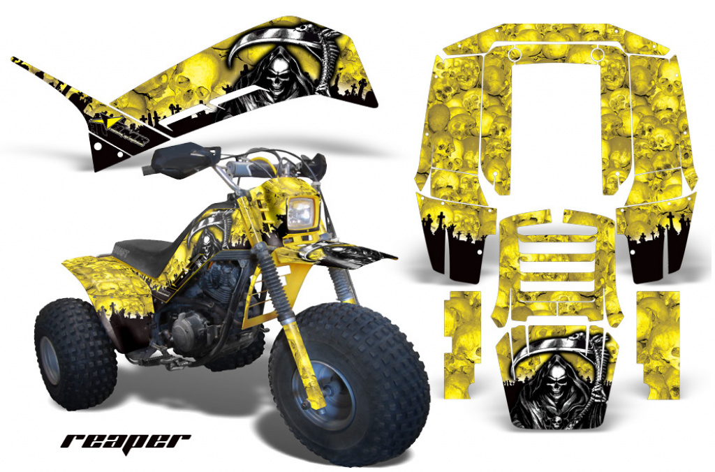 Reaper Gelb für Yamaha Shaft DX 225 3 Wheeler 1983-1985
