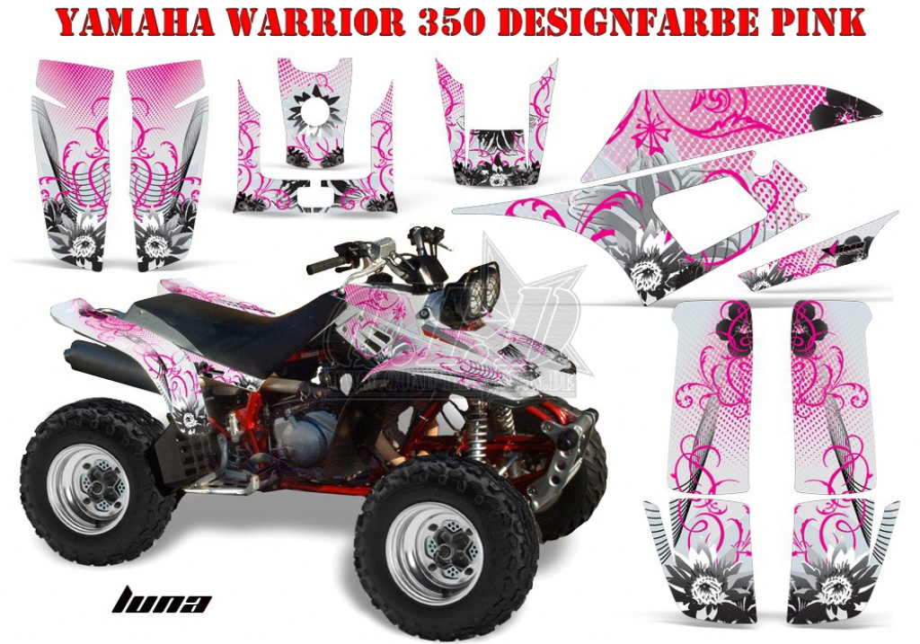 Luna Pink for Yamaha Warrior YFM 350