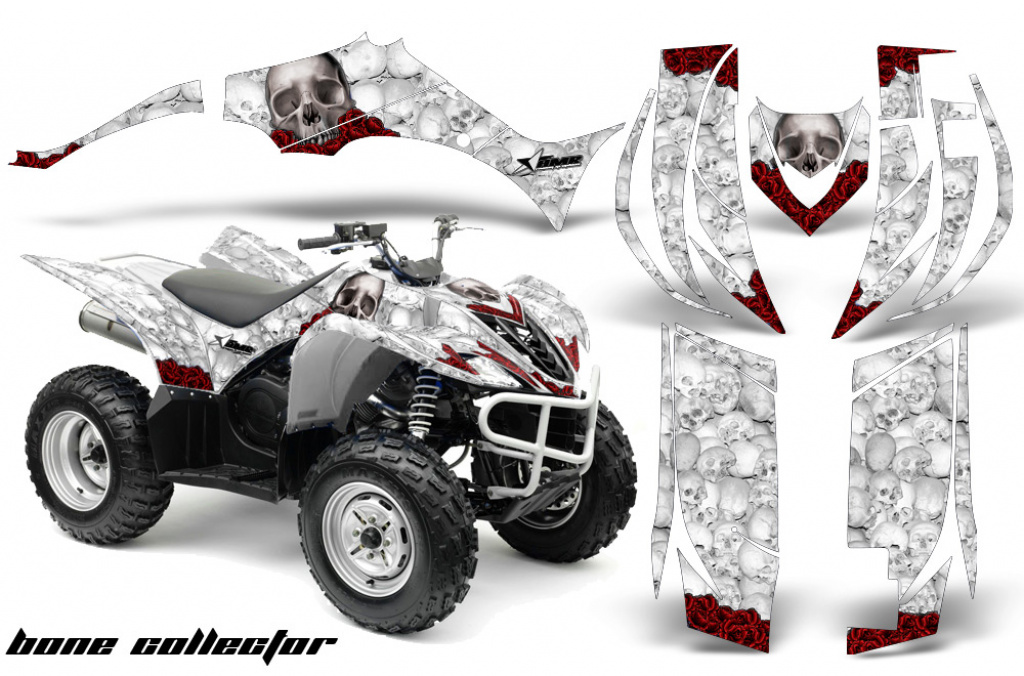 Bone Collector Weiß für Yamaha Wolverine 2006-2012