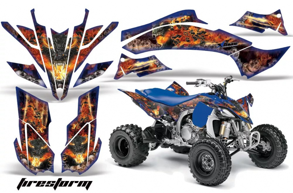 Firestorm Blau für Yamaha YFZ 450R/SE 2009-2013