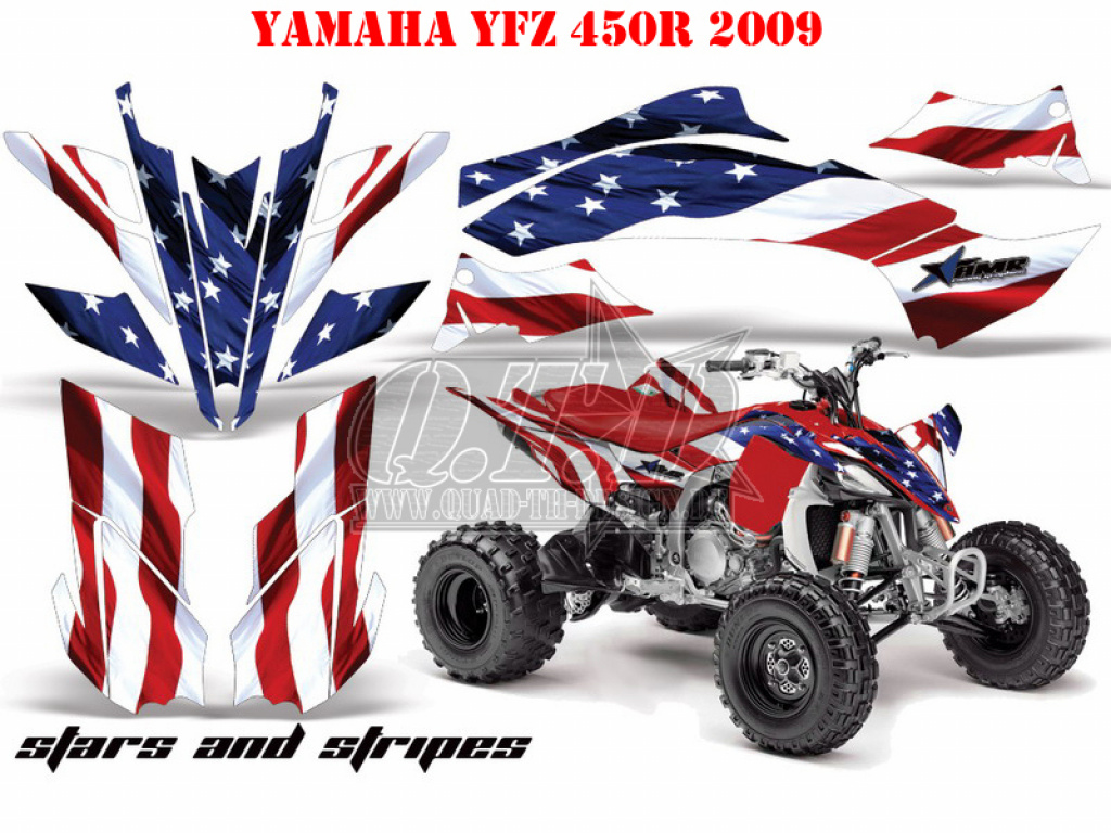 Stars and Stripes für Yamaha YFZ 450R/SE 2009-2013
