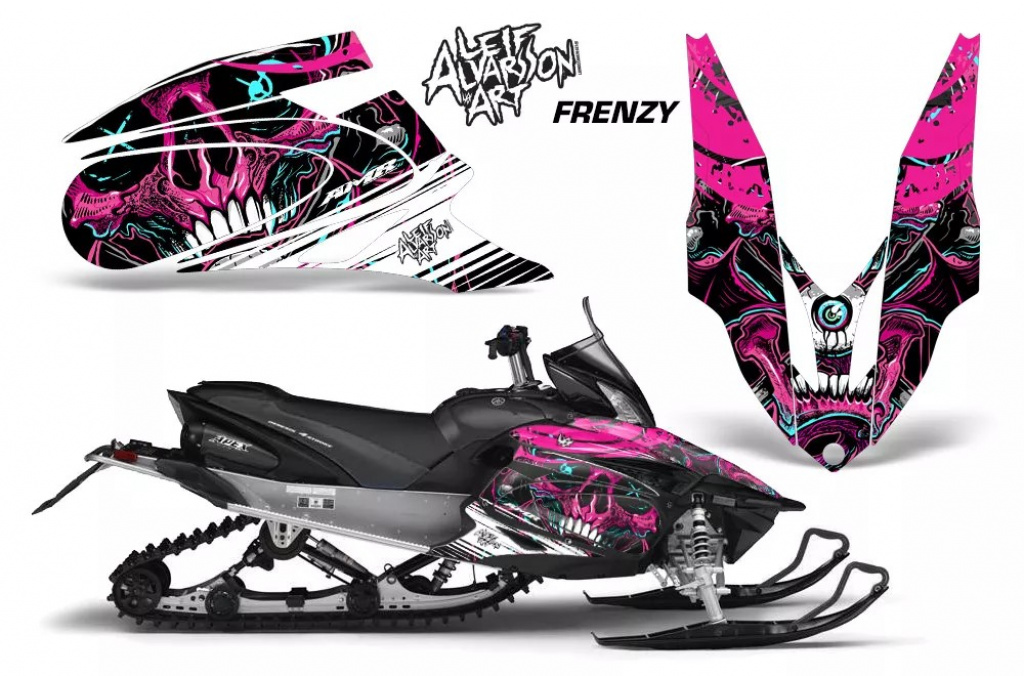 Frenzy Pink für Yamaha Apex 2006-2020