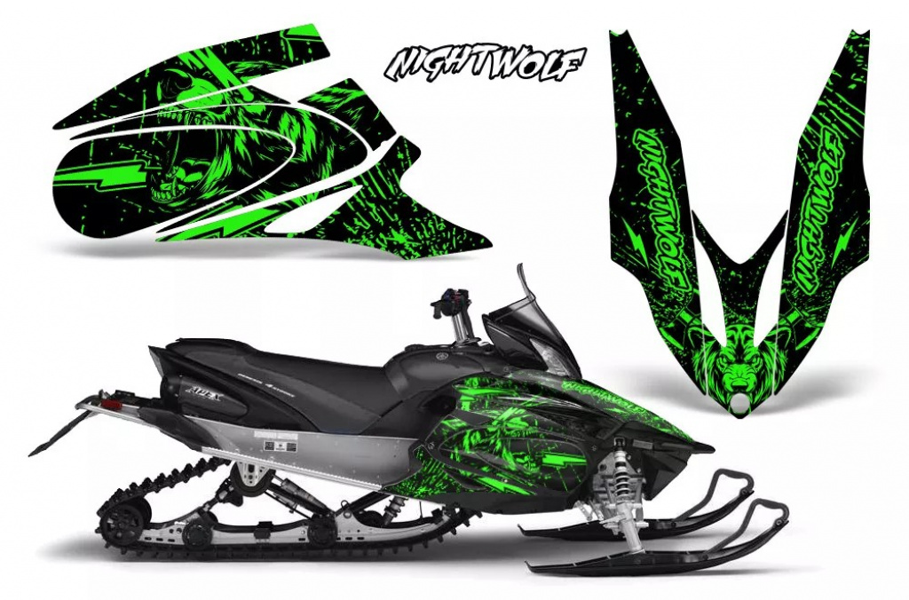 Nightwolf Grün für Yamaha Apex 2006-2020