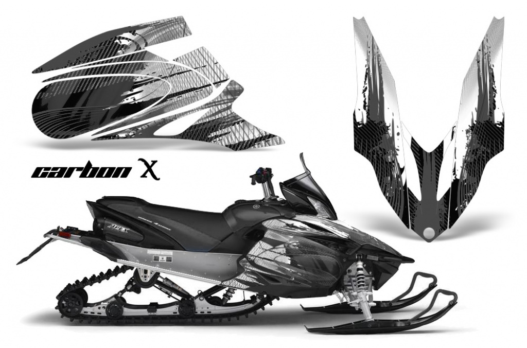 Carbon-X Schwarz für Yamaha Apex 2006-2020