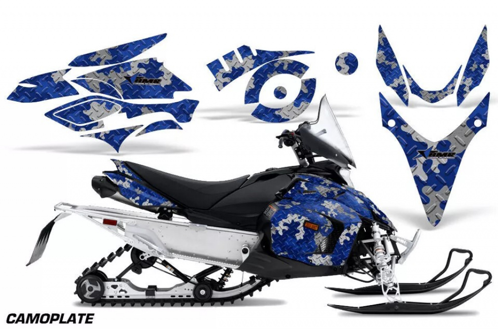 Camoplate Blue for Yamaha Phazer RTX,GT 2007-2016