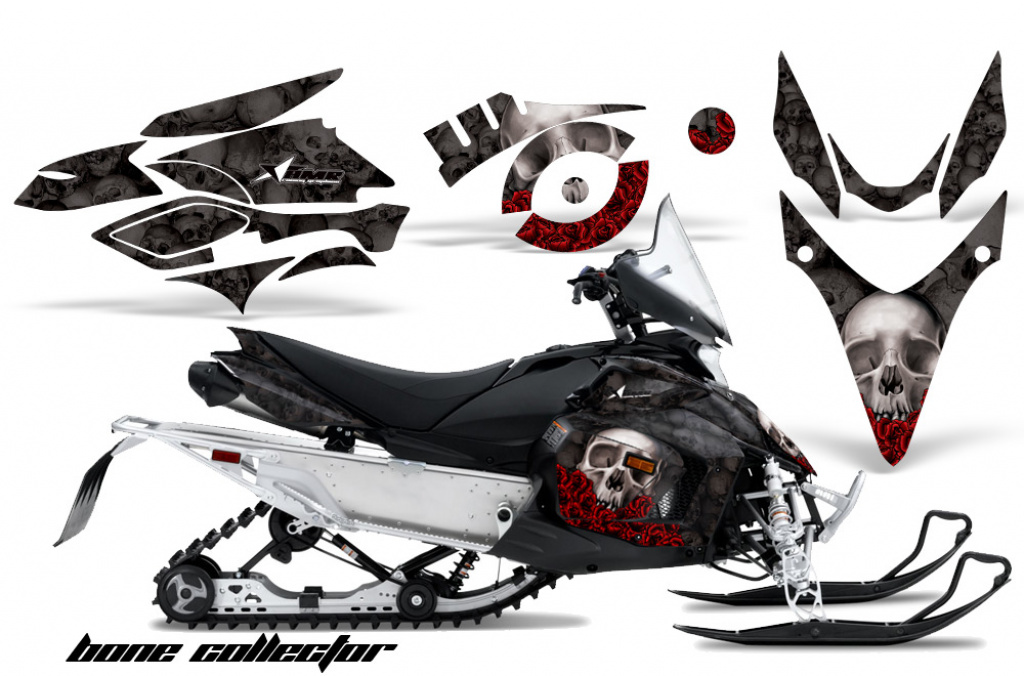 Bone Collector Black for Yamaha Phazer RTX,GT 2007-2016