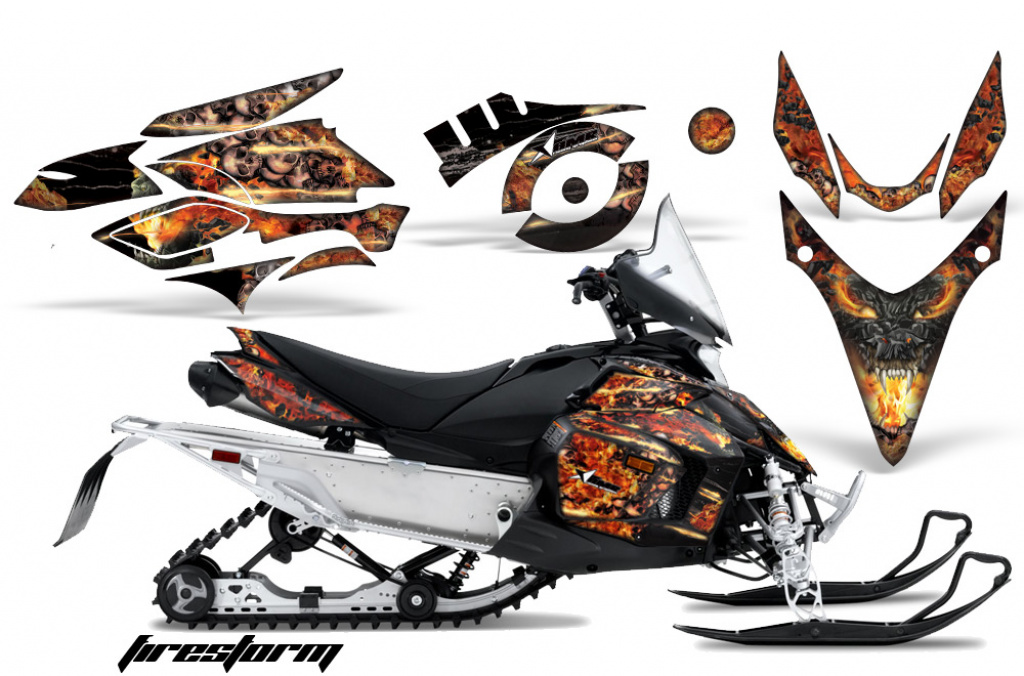 Firestorm Black for Yamaha Phazer RTX,GT 2007-2016