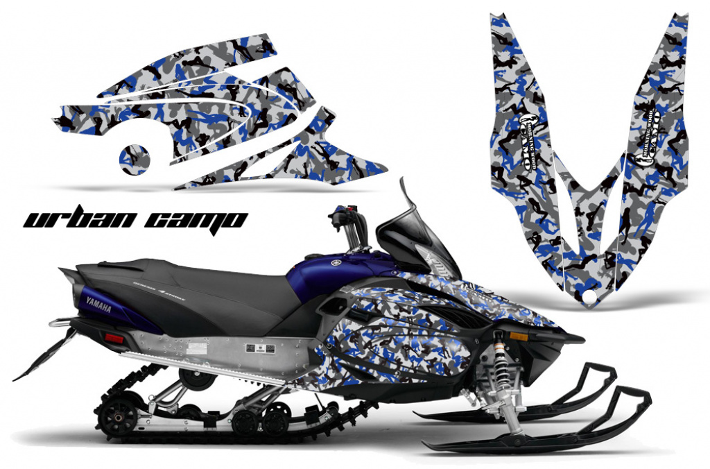 Urban Camo Blau für Yamaha Vector RS 2012-2016