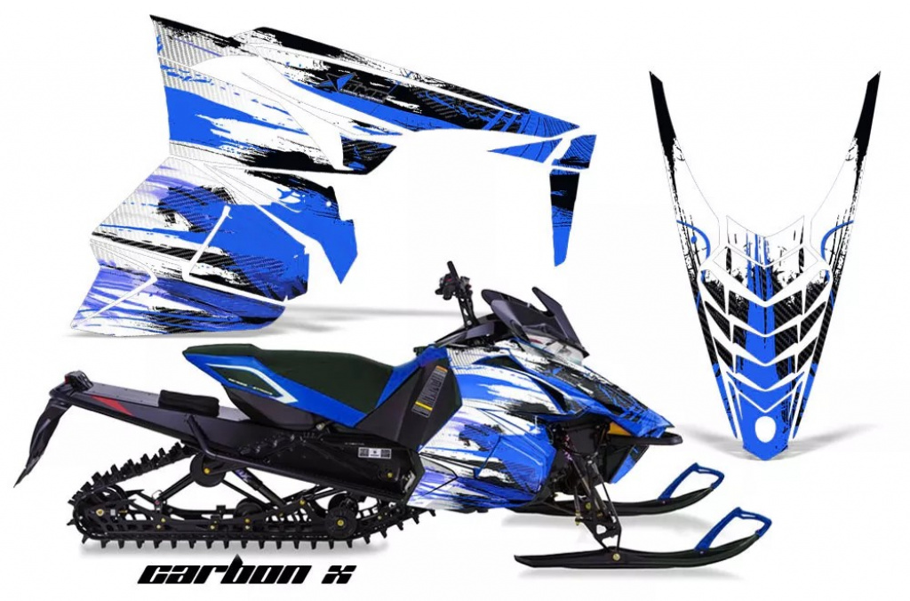 Carbon-X Blue for Yamaha Viper SR/SRT/RTX/SE 2014-2016