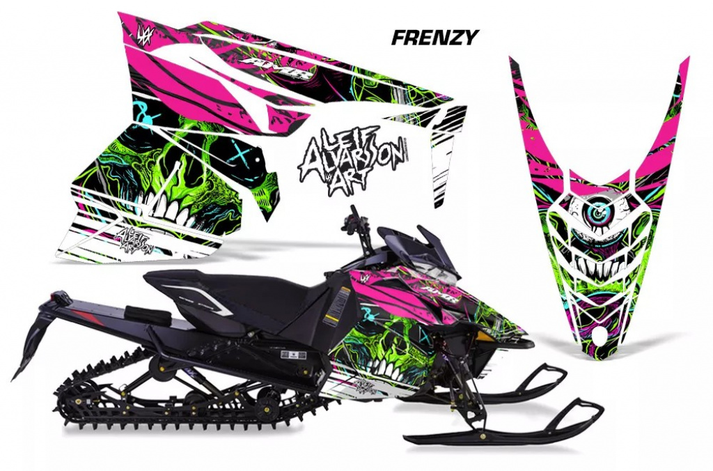 Frenzy Green for Yamaha Viper SR/SRT/RTX/SE 2014-2016