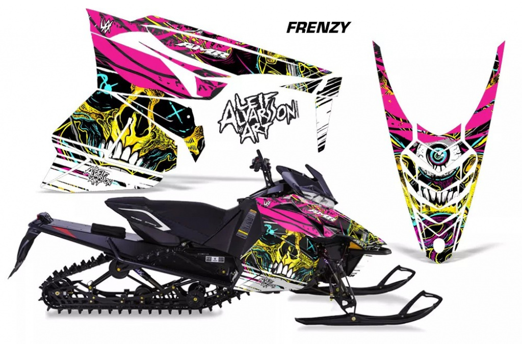 Frenzy Yellow for Yamaha Viper SR/SRT/RTX/SE 2014-2016