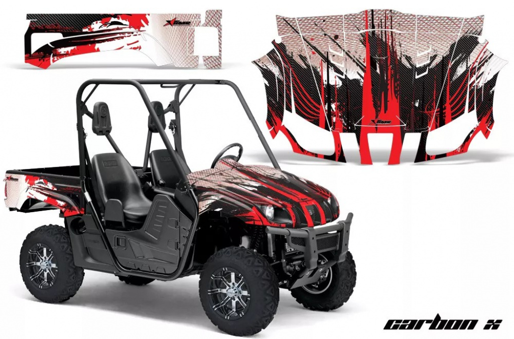 Carbon-X Red for Yamaha Rhino 700/660/450