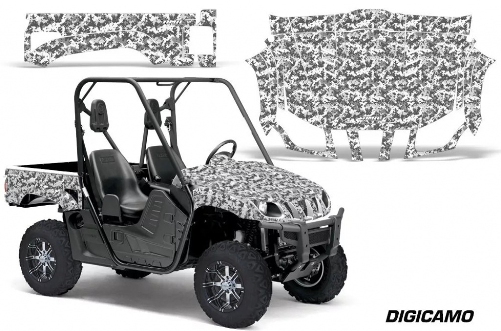 DigiCamo White for Yamaha Rhino 700/660/450