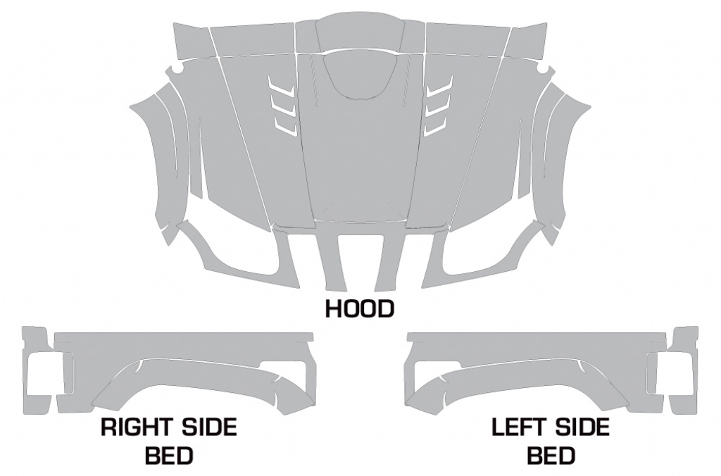 Cutting Pattern for Yamaha Rhino 700/660/450