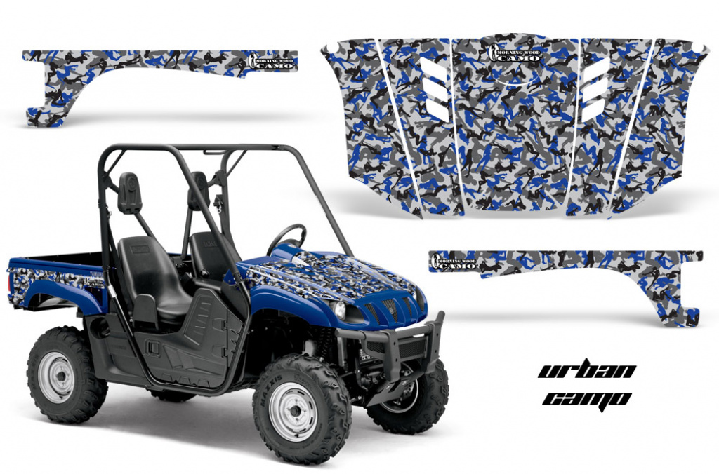 Urban Camo Blue for Yamaha Rhino 700/660/450